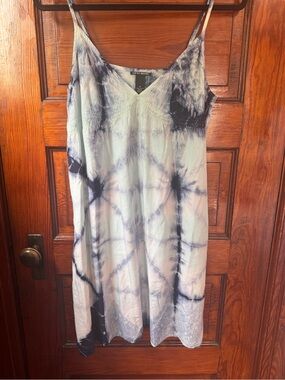Lucky Brand Boho Tie Dye Mini Slip Dress – Size Medium